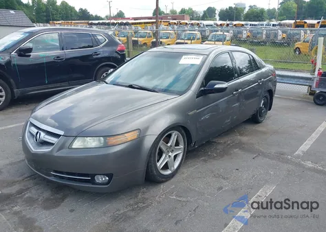 2008 Acura Tl 3.2 z USA, uszkodzony, nr VIN 19UUA66288A018926